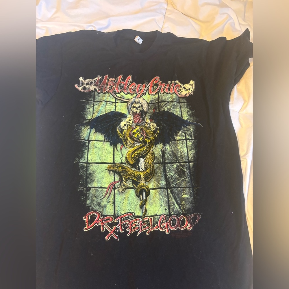 Motley Crue dr feelgood tshirt